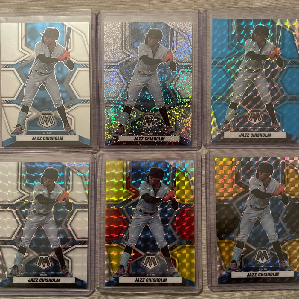 Jazz Chisholm Baseball Card Collection